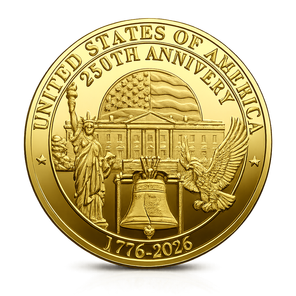 250 Years Anniversary Coin